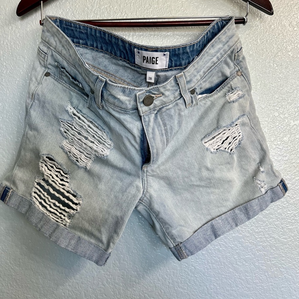 Paige Grant denim shorts size 28